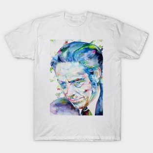 ALAN WATTS watercolor portrait.7 T-Shirt